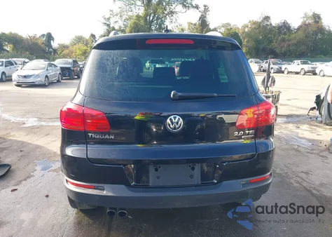 2014 Volkswagen Tiguan Sel from USA, damaged, VIN WVGBV3AX0EW550323